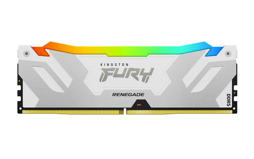 Kingston Technology FURY 16GB 7600MT/s DDR5 CL38 DIMM Renegade RGB White XMP