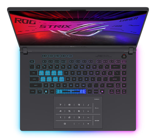 ASUS ROG Strix G16 G615JMR-DS94 Intel® Core™ i9 i9-14900HX Laptop 40.6 cm (16") WUXGA 16 GB DDR5-SDRAM 1 TB SSD NVIDIA GeForce RTX 5060 Wi-Fi 7 (802.11be) Windows 11 Home Grey