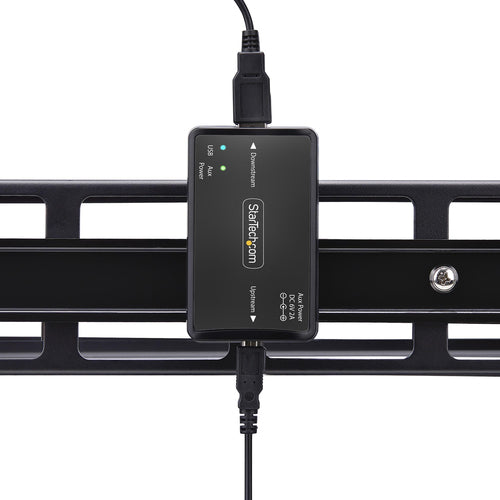 StarTech.com USB Galvanic Isolator, Up To 6KV, Electrical Noise Isolator, IP40, DIN Rail Mount, Isolated Power Filter, USB 2.0/1.1, 5V/250mA, Plug-and-Play, TAA