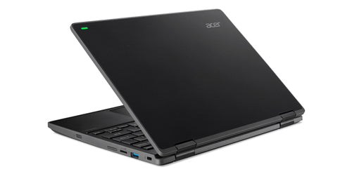 Acer TravelMate Spin B3 TMB311R-32-C47B Intel® Celeron® N N5100 Hybrid (2-in-1) 29.5 cm (11.6") Touchscreen HD 8 GB DDR4-SDRAM 128 GB Flash Wi-Fi 6 (802.11ax) Windows 11 Pro Black