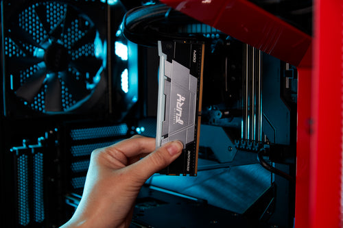 Kingston Technology FURY 64GB 3200MT/s DDR4 CL16 DIMM (Kit of 2) Renegade RGB