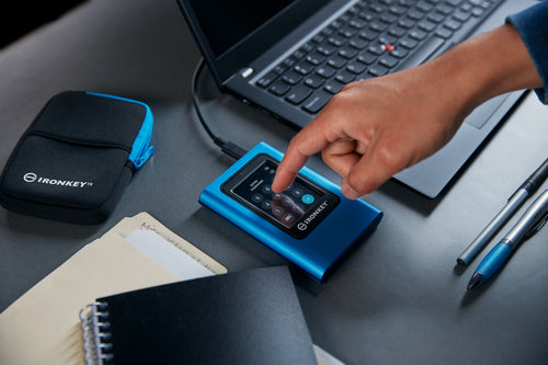 Kingston Technology IronKey 1920GB Vault Privacy 80 XTS-AES 256-bit Encrypted External SSD