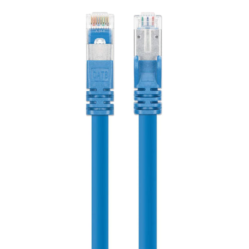 Intellinet IEC-C8AS-BL-5 networking cable Blue 1.5 m Cat8.1 S/FTP (S-STP)