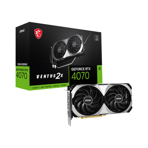 MSI VENTUS GEFORCE RTX 4070 2X NVIDIA 12 GB GDDR6X