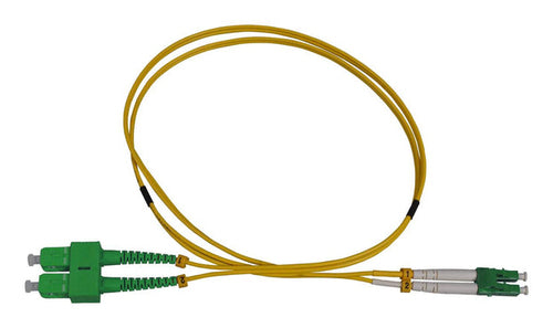 Intellinet 752466 InfiniBand/fibre optic cable 2 m LC SC SMF Yellow
