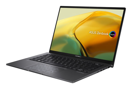 ASUS Zenbook 14 OLED UM3402YA-DS71 AMD Ryzen™ 7 5825U Laptop 35.6 cm (14") 2.8K 8 GB LPDDR4x-SDRAM 512 GB SSD Wi-Fi 6E (802.11ax) Windows 11 Home Black