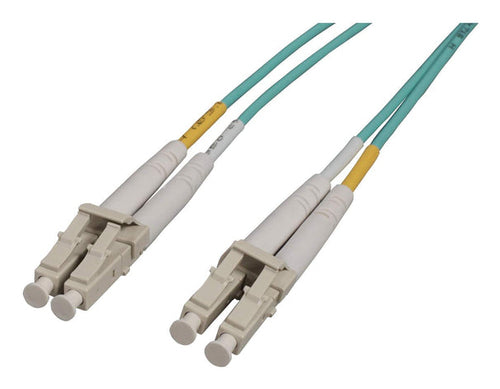 Intellinet 752237 InfiniBand/fibre optic cable 4 m LC MMF Aqua colour