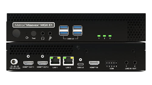 Matrox MVX-MGXE1Y-NA video servers/encoder 3840 x 2160 pixels 60 fps