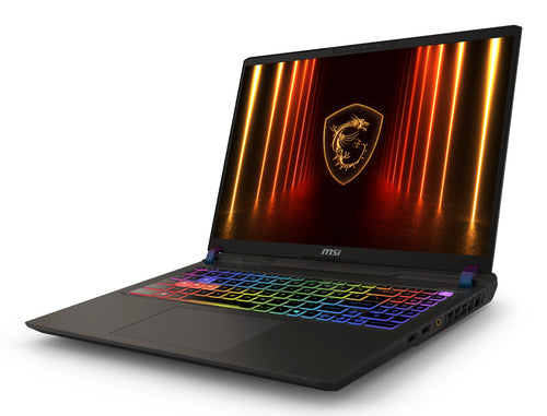 MSI Vector 16 HX AI A2XWHG-061US Intel Core Ultra 7 255HX Laptop 40.6 cm (16") Full HD+ 16 GB DDR5-SDRAM 512 GB SSD NVIDIA GeForce RTX 5070 Ti Wi-Fi 6E (802.11ax) Windows 11 Home Grey