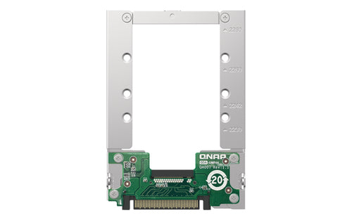 QNAP QDA-UMP4A interface cards/adapter Internal M.2, U.2