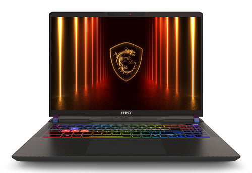 MSI Vector 16 HX AI A2XWHG-060US Intel Core Ultra 9 275HX Laptop 40.6 cm (16") Quad HD+ 32 GB DDR5-SDRAM 2 TB SSD NVIDIA GeForce RTX 5070 Ti Wi-Fi 7 (802.11be) Windows 11 Pro Grey
