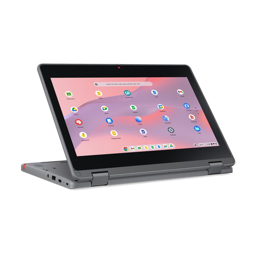 Lenovo Chrome 500e 2in1 G5 M89 MediaTek Kompanio 540 Chromebook 29.5 cm (11.6") Touchscreen HD 4 GB 64 GB UFS Wi-Fi 6E (802.11ax) ChromeOS Grey