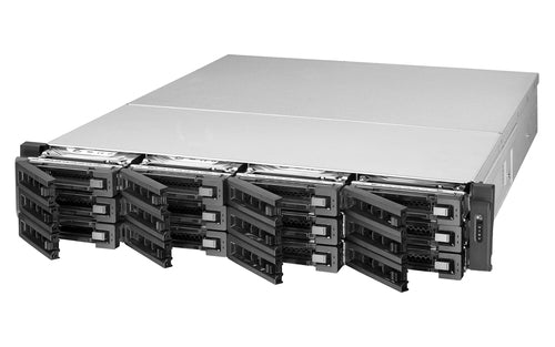 QNAP TES-1885U NAS Rack (2U) Intel® Xeon® D D-1531 64 GB DDR4 0 TB QNAP Enterprise System Black