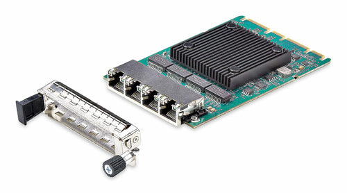 StarTech.com 4-Port RJ45 Gigabit OCP 3.0 Server Network Card w/Intel® I350-AM4, SFF 4C+ Compatible, Multi-Speed Ethernet, PCIe 3.0, LAN Transformer, NIC w/PXE/9K