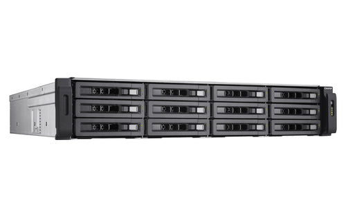 QNAP TES-1885U NAS Rack (2U) Intel® Xeon® D D-1531 32 GB DDR4 0 TB QNAP Enterprise System Black