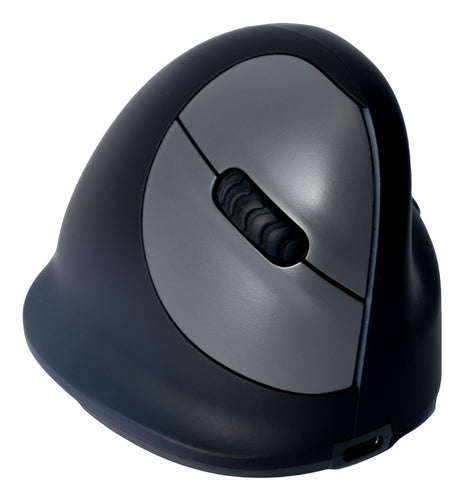 R-Go Tools Ergonomic mouse R-Go HE Break with break software, large (hand size ≥ 185 mm), right-handed, Bluetooth, black
