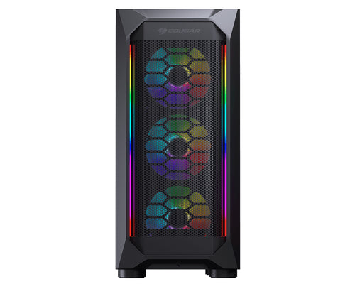 COUGAR CGR-5VM6B-MESH-G-RGB Midi Tower Black