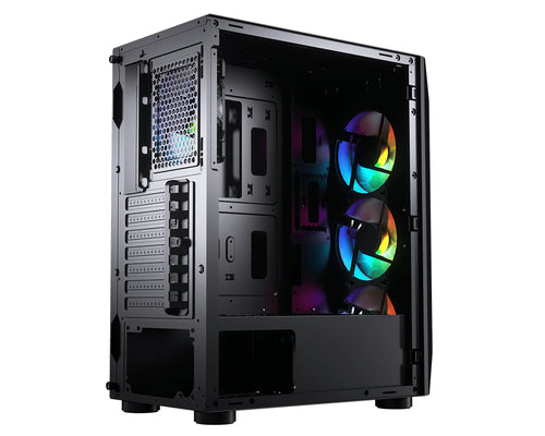 COUGAR CGR-5VM6B-MESH-G-RGB Midi Tower Black