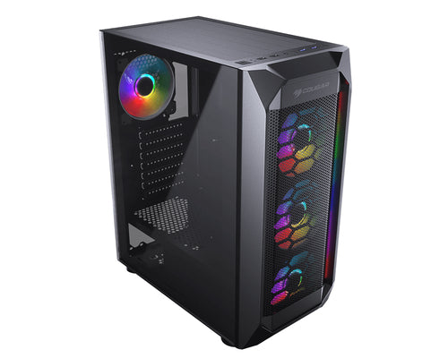 COUGAR CGR-5VM6B-MESH-G-RGB Midi Tower Black