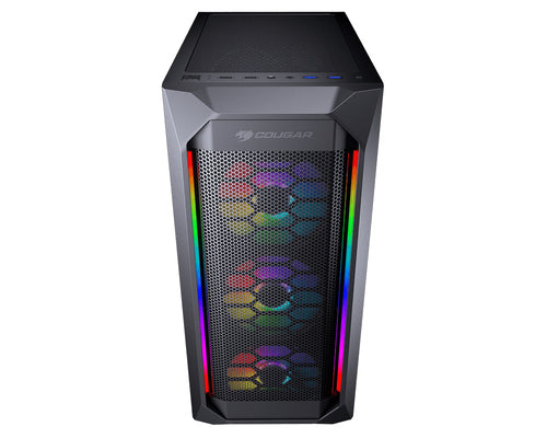 COUGAR CGR-5VM6B-MESH-G-RGB Midi Tower Black