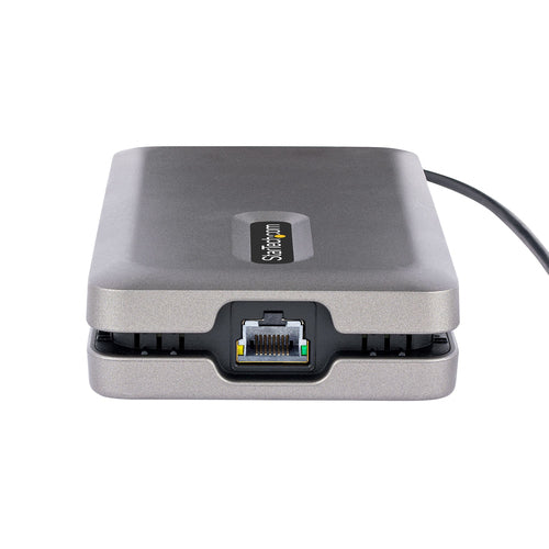 StarTech.com USB-C Dual Monitor Multiport Adapter up to 4K 60Hz USB-C DP Alt Mode Video Output & HDMI 2.0, or 1080p VGA, 100W PD Pass-Through, USB Type C Mini Dock, USB-C Docking Station, MST Hub