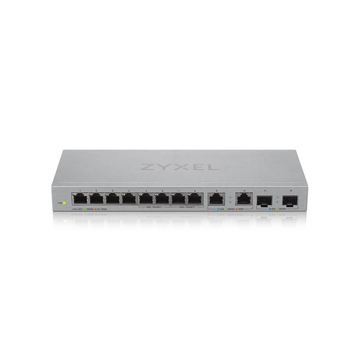 Zyxel XGS1010-12-ZZ0101F network switch Unmanaged Gigabit Ethernet (10/100/1000) Grey