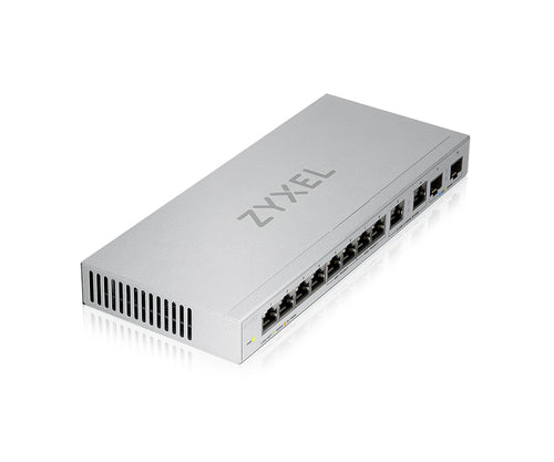 Zyxel XGS1010-12-ZZ0101F network switch Unmanaged Gigabit Ethernet (10/100/1000) Grey