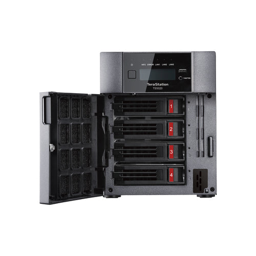 Buffalo TeraStation TS5420DN2402 NAS/storage server Desktop Annapurna Labs AL524 8 GB DDR4 24 TB HDD Black