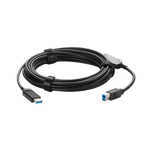 Vaddio 440-1015-008 USB cable USB 3.2 Gen 2 (3.1 Gen 2) 8 m USB B USB A 10 Gbit/s Black
