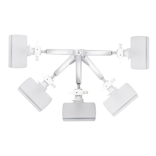 StarTech.com Sit-Stand Monitor Arm with Keyboard/Mouse Tray - Adjustable Desk Mount Sit-Stand Workstation Arm for Single 27" VESA Display - Ergonomic Articulating Standing Desk Converter