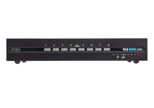ATEN 8-Port USB DisplayPort Dual Display Secure KVM Switch with CAC (PSD PP v4.0 Compliant)
