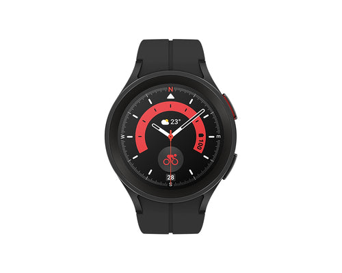 Samsung Galaxy Watch5 Pro SM-R920N 3.56 cm (1.4") OLED 45 mm Digital 450 x 450 pixels Touchscreen Black Wi-Fi GPS (satellite)