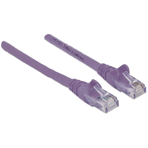 Intellinet IEC-C6-PRP-35 networking cable Purple 10.5 m Cat6 U/UTP (UTP)