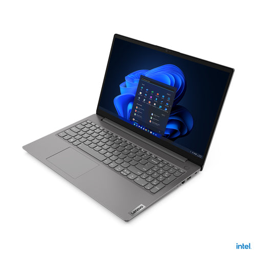 Lenovo V15 G4 IRU Intel® Core™ i3 i3-1315U Laptop 39.6 cm (15.6") Full HD 8 GB DDR4-SDRAM 256 GB SSD Wi-Fi 6 (802.11ax) Windows 11 Pro US English Black