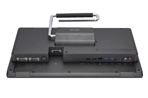 Shuttle All-In-One Barebone P52U, 15.6" Multi-Touch-Screen, Celeron 5205U, Wifi, IP54, fanless, 24/7 permanent operation