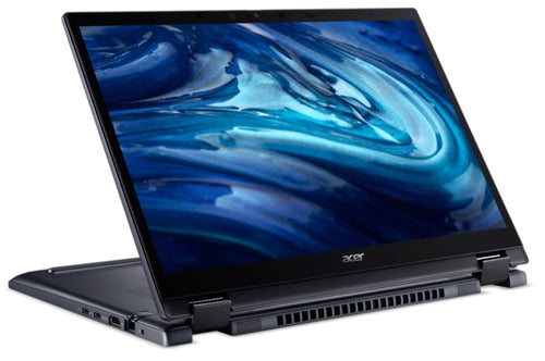 Acer TravelMate TMP414RN-41-R6EK AMD Ryzen™ 5 PRO 6650U Hybrid (2-in-1) 35.6 cm (14") Touchscreen WUXGA 16 GB DDR5-SDRAM 512 GB SSD Wi-Fi 6 (802.11ax) Windows 11 Pro Blue