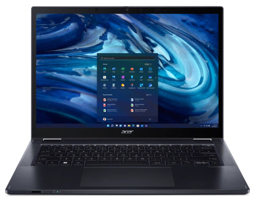 Acer TravelMate TMP414RN-41-R6EK AMD Ryzen™ 5 PRO 6650U Hybrid (2-in-1) 35.6 cm (14") Touchscreen WUXGA 16 GB DDR5-SDRAM 512 GB SSD Wi-Fi 6 (802.11ax) Windows 11 Pro Blue