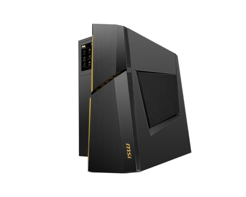 MSI MEG Trident 13NUF-074US Intel® Core™ i7 i7-13700KF 32 GB DDR5-SDRAM 2 TB HDD+SSD NVIDIA GeForce RTX 4070 Ti Windows 11 Home Desktop PC Black