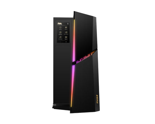 MSI MEG Trident 13NUF-074US Intel® Core™ i7 i7-13700KF 32 GB DDR5-SDRAM 2 TB HDD+SSD NVIDIA GeForce RTX 4070 Ti Windows 11 Home Desktop PC Black