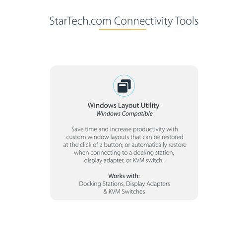 StarTech.com USB-C to Dual Displayport 1.4 Adapter, USB Type-C Multi-Monitor MST Hub, Dual 5K 60Hz DP Laptop Display Extender / Splitter, HDR, Extra-Long Built-In Cable - Windows Only