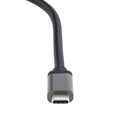 StarTech.com USB-C to Dual Displayport 1.4 Adapter, USB Type-C Multi-Monitor MST Hub, Dual 5K 60Hz DP Laptop Display Extender / Splitter, HDR, Extra-Long Built-In Cable - Windows Only