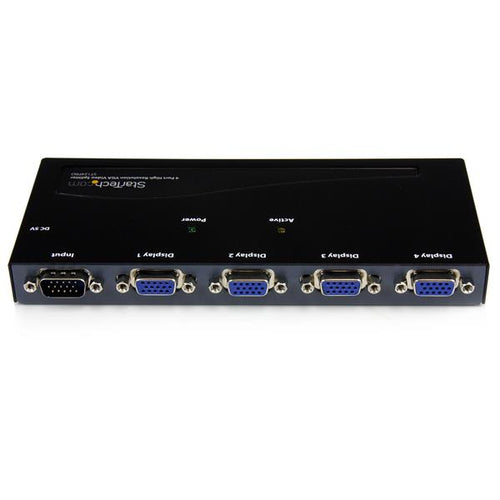 StarTech.com 4 Port High Resolution VGA Video Splitter - 350 MHz