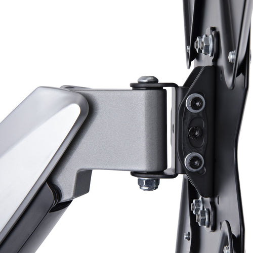 StarTech.com VESA TV Wall Mount, Adjustable Full Motion TV Wall Mount For 23"-55" Displays, Slim TV Mounting Bracket Supports 66lb (30kg), Extendable/Tilting/Swivel TV Wall Mount