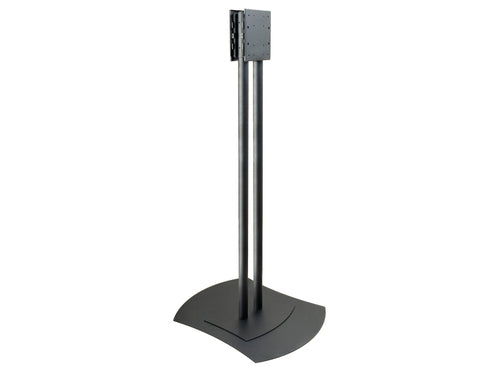 Peerless FPZ-600 multimedia cart/stand Black Flat panel Multimedia stand