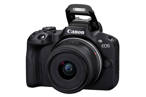 Canon EOS R50, Black + RF-S 18-45mm F4.5-6.3 IS STM Kit