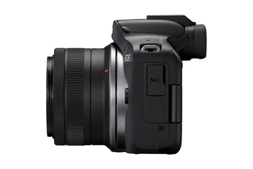 Canon EOS R50, Black + RF-S 18-45mm F4.5-6.3 IS STM Kit