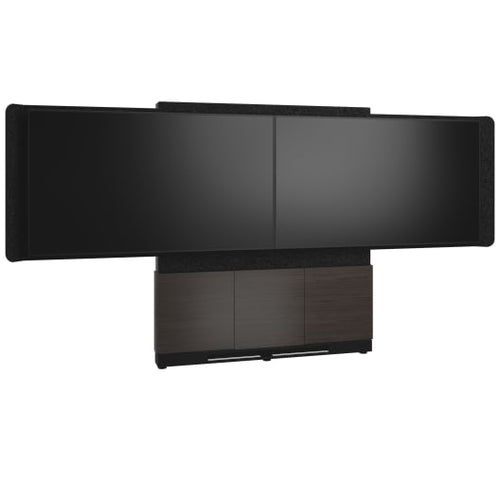 Middle Atlantic Products FM-DS-6675FW-JA3B TV mount/stand 190.5 cm (75") Black, Grey