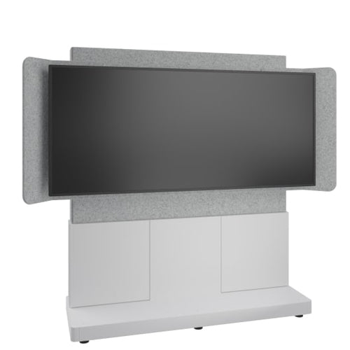 Middle Atlantic Products FM-DS-6675FS-KD8W TV mount/stand 2.06 m (81") Grey, Silver, White