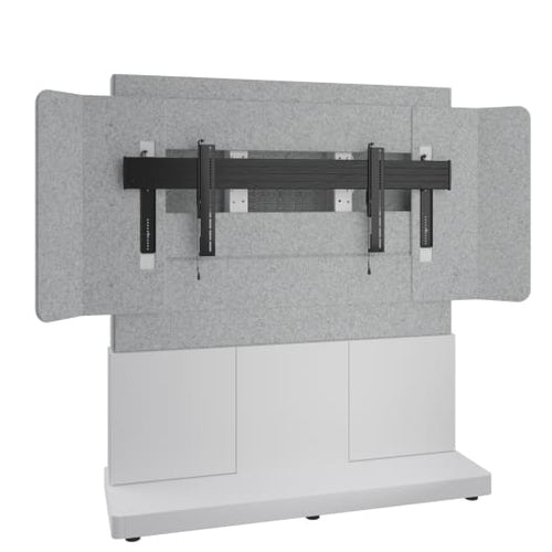 Middle Atlantic Products FM-DS-6675FS-KD8W TV mount/stand 2.06 m (81") Grey, Silver, White