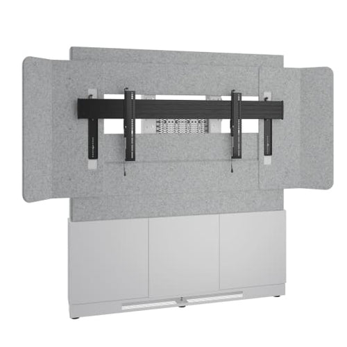 Middle Atlantic Products FM-DS-6675FW-KD8W TV mount/stand 2.06 m (81") Grey, Silver, White